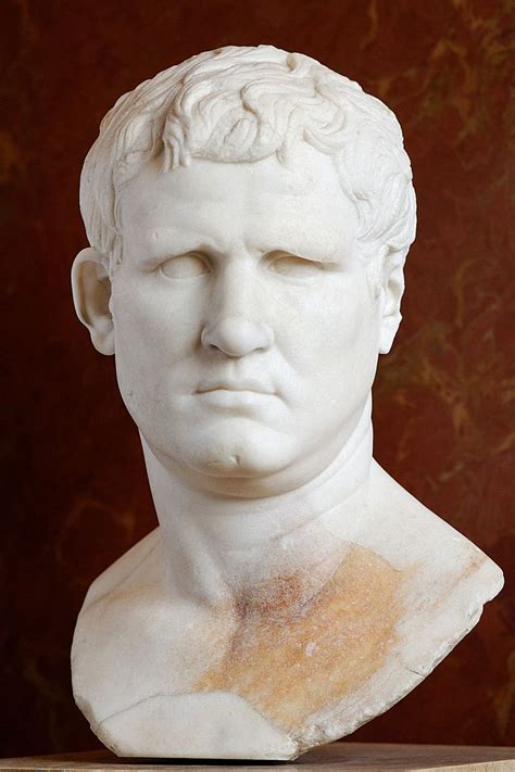 Marcus Agrippa (63 B.C. — 12 B.C.), Roman architect, consul, General ...