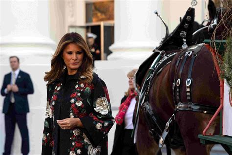 Melania Trump receives White House Christmas Tree