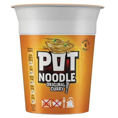 Pot Noodle Original Curry 90g - Compare Prices & Buy Online!