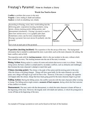 Freytag's Pyramid Pdf - Fill Online, Printable, Fillable, Blank | pdfFiller