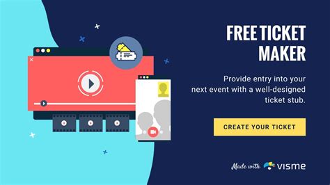 Create Event Tickets Online | DocTemplates