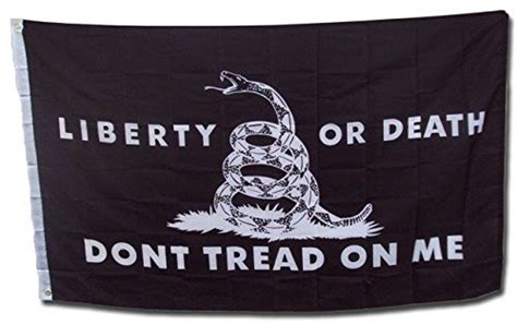 Liberty or Death Black Flag - 3x5 ft - Tinnitus Records