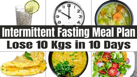 Intermittent Fasting Meal Plan for Weight Loss