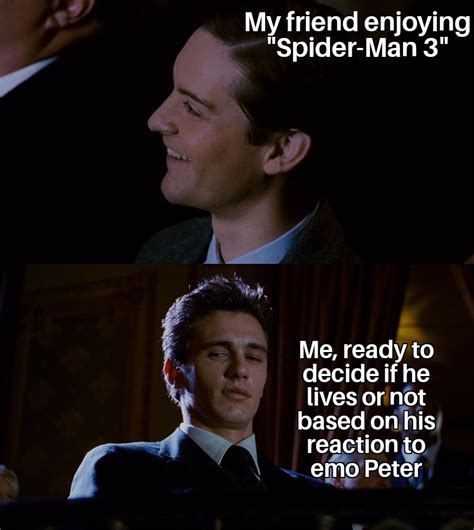 Emo peter is the true chad. : r/raimimemes