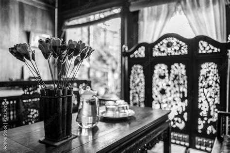 Interior of old house in Hoi An, Vietnam. Stock Photo | Adobe Stock