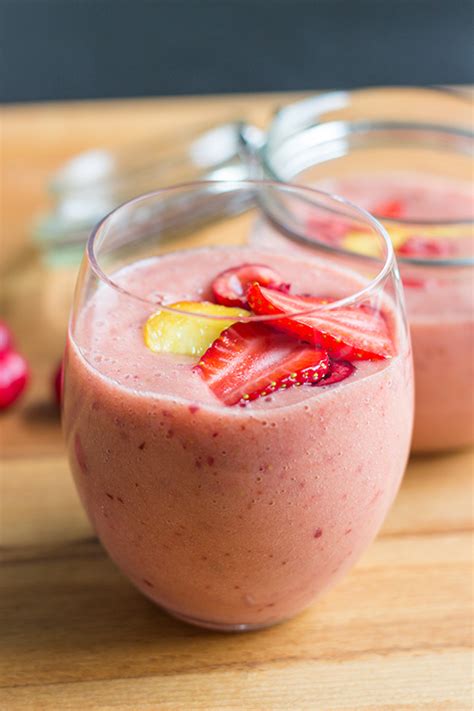 Cherry Berry Smoothie | Cherry Berry smuti - Dear Kitchen!