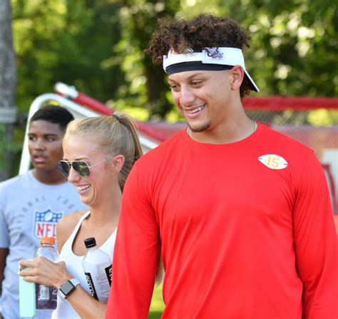 LOOK: Patrick Mahomes, fiancée Brittany Matthews welcome their first child