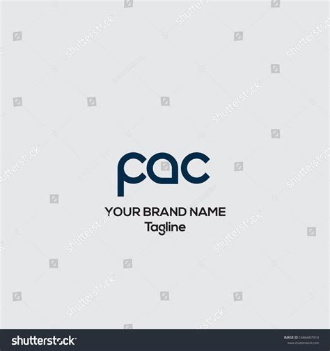 Pac Vector Logo Design Pac Creative Stock Vector (Royalty Free) 1686687910 | Shutterstock