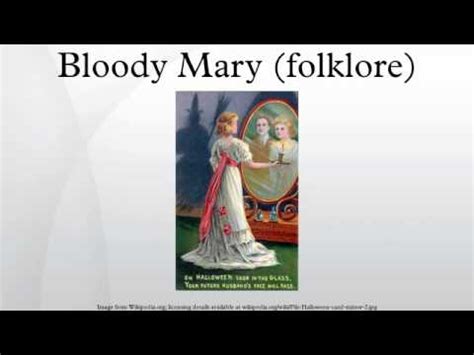 Bloody Mary (folklore) - YouTube