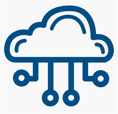 Cloud Computing Icon Png White - Cloud Computing Png, Transparent Png ...