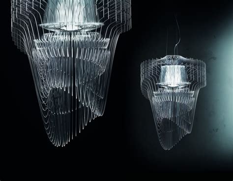 Zaha Hadid Designs "Transparent" Chandelier | CONTEMPORIST