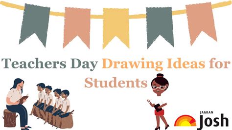 Teachers Day Drawing Ideas for School Students and Kids