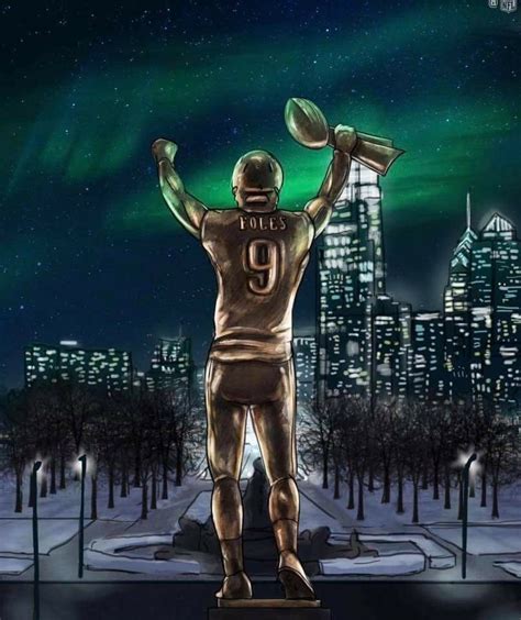 Nick Foles statue | Follow me on Pinterest (dubstepgamer5) for more ...