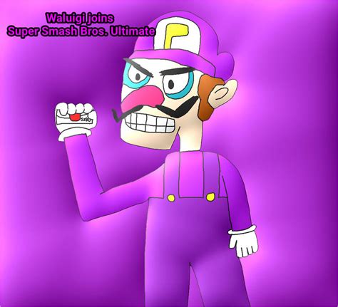 Waluigi Joins Super Smash Bros. Ultimate by JoeyHensonStudios on DeviantArt