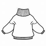 Sweater Coloring Sheet Pages sketch template