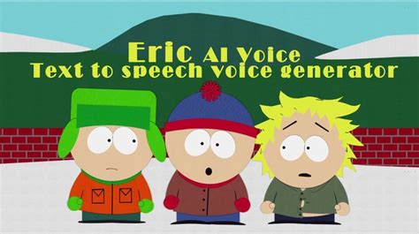 Generate Eric Cartman AI Voice with Cartman Voice Generator