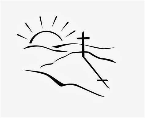 Sun Clipart Images Black And White Cross