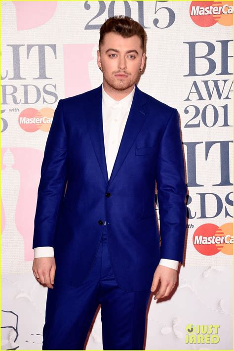 Sam Smith Goes Bold in Blue at BRIT Awards 2015: Photo 3314003 | Photos ...