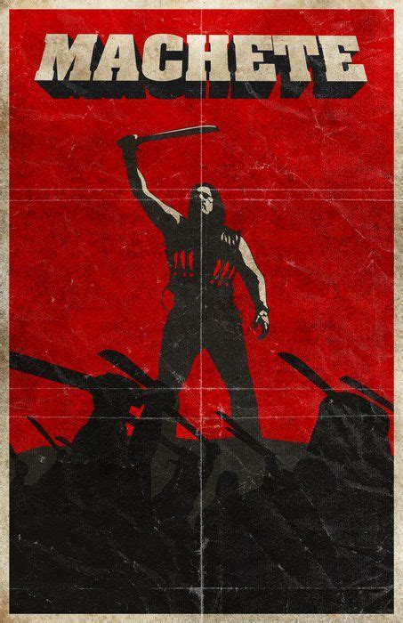 Machete William Henry Graphic Design Movie Poster Minimal | Horror movie posters, Movie poster ...