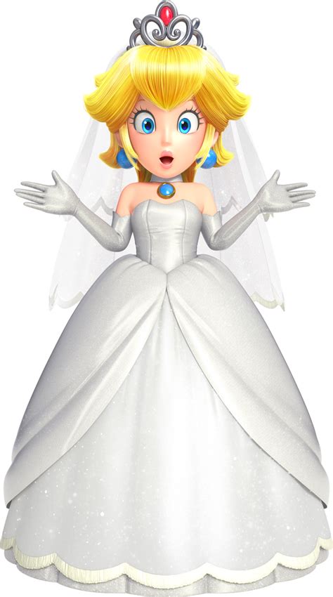 SMO Art - Wedding Peach[1] by chow11 on DeviantArt