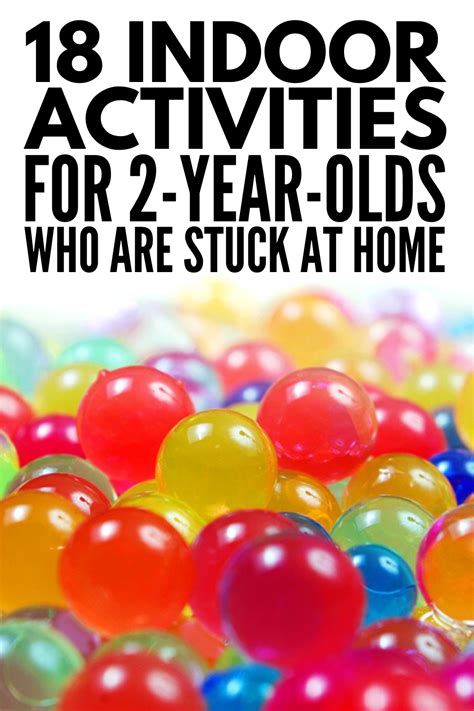 Fun and Easy: 18 Indoor Activities for 2 Year Olds Who Are Stuck At Home Two Years Old ...