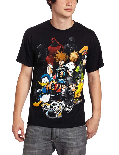 Kingdom Hearts Hearts Group T Shirt | Minaze