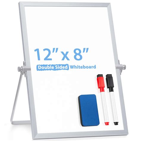 Buy Small Desktop Whiteboard 30 X 20 cm, ARCOBIS Mini Magnetic ...