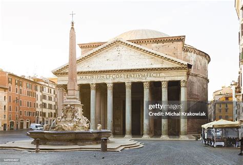 Pantheon In Rome High-Res Stock Photo - Getty Images