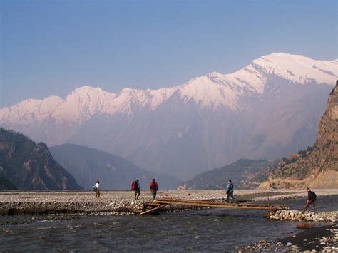 Kali Gandaki River, Nepal, Photo by Jean-François Pernette, 2008. Himalayas, Kali, Nepal, River ...