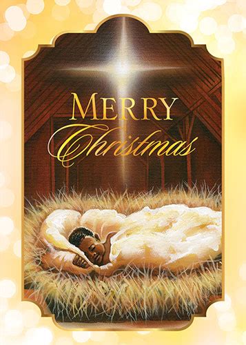 Merry Christmas Baby Jesus Christmas Card