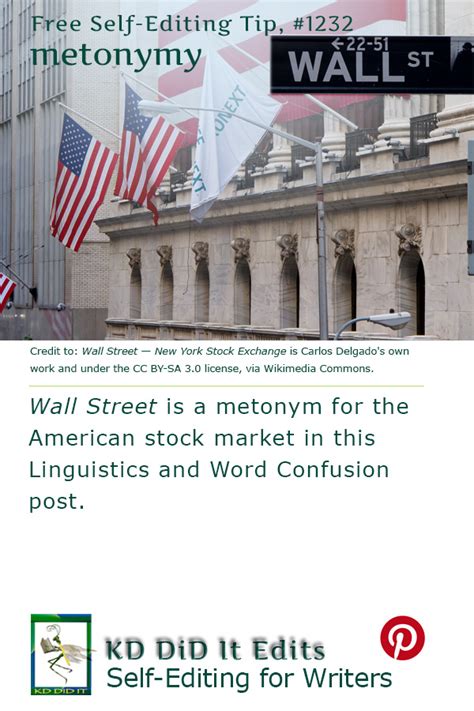 Linguistics & Word Confusions: Metonymy • KD Did It