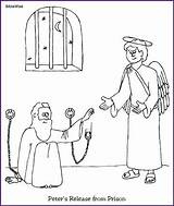 Joseph In Jail Coloring Sheet Sketch Coloring Page sketch template