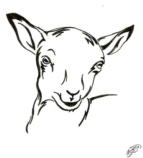 Show Lamb Silhouette at GetDrawings | Free download