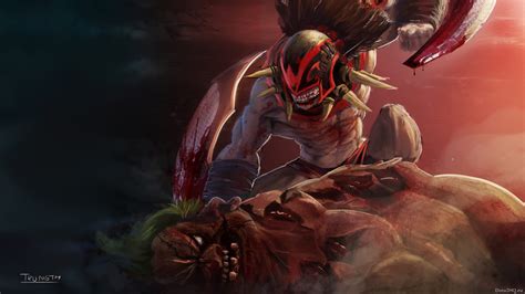 1680x1050 Resolution bloodseeker, pudge, dota 2 1680x1050 Resolution Wallpaper - Wallpapers Den