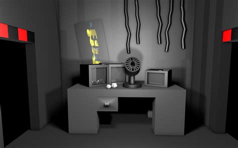 FNAF 1 map (office) by SoloMick on DeviantArt