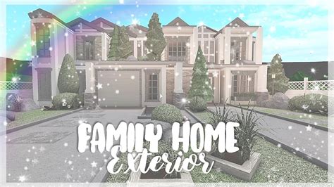 BLOXBURG: Spring Family House Exterior l tour + speedbuild ♡ - YouTube