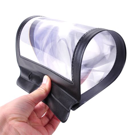 New 3X Big A4 Full Page Magnifier Sheet Magnifying Glass Reading Aid Lens