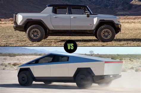 2022 GMC Hummer EV vs. Tesla Cybertruck - An Apples-to-Apples Electric ...