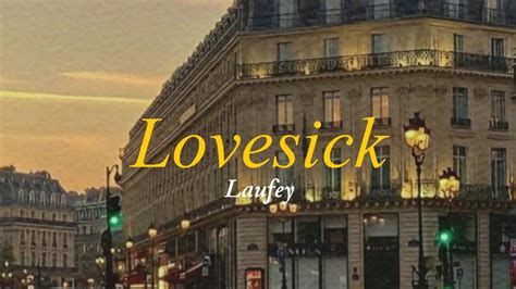 Laufey - Lovesick // lyrics - YouTube