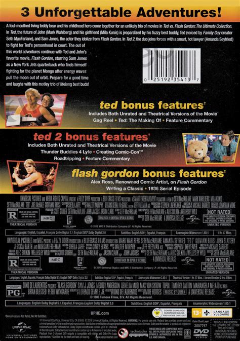 Ted vs. Flash Gordon: The Ultimate Collection (Ted / Ted 2 / Flash ...