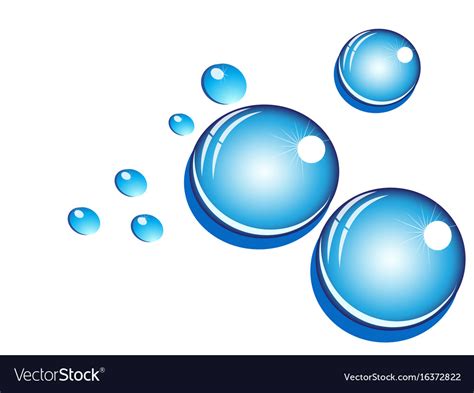 Water Bubbles Vector