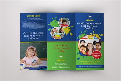 20+ School Brochure Template PSD, InDesign, MS Word and AI Format ...