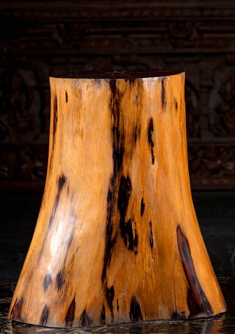 SOLD Natural Tamarind Wood Tree Used for a Table or Statue Base or Pedestal from Indonesia 27 ...