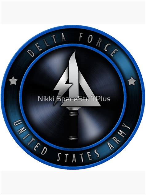 " Delta Force Logo" Poster for Sale by Spacestuffplus | Redbubble