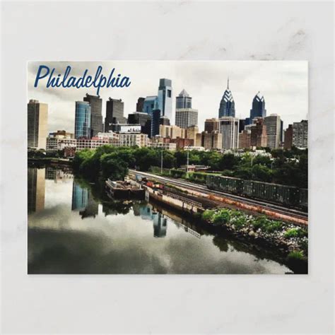 Every cities skyline... Philadelphia Postcard | Zazzle