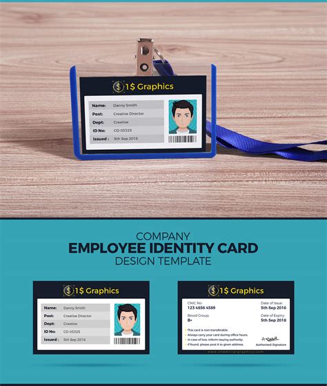 Employee Card Template