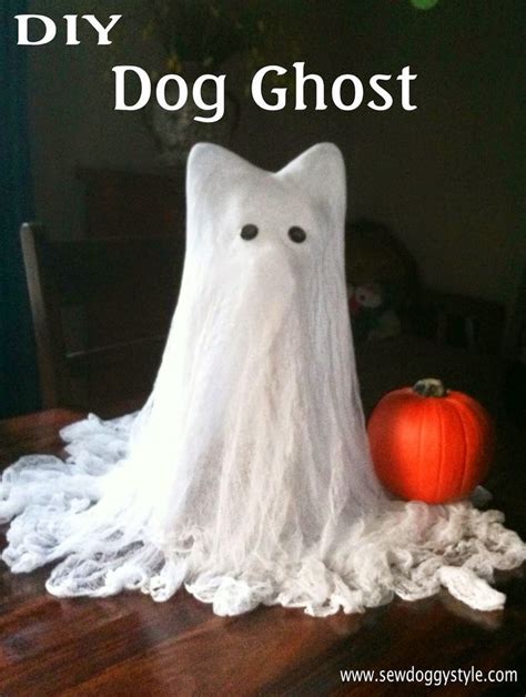 This is such an easy and fun ghost any dog lover can make for their ...