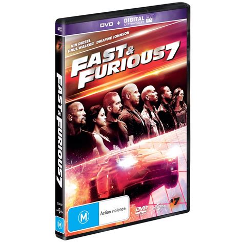 Fast & Furious 7 Dvd Each | Woolworths