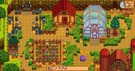 Beehive/Flower Garden Area, Grandpa's Shrine, Junimo Hut, & Meteor ...