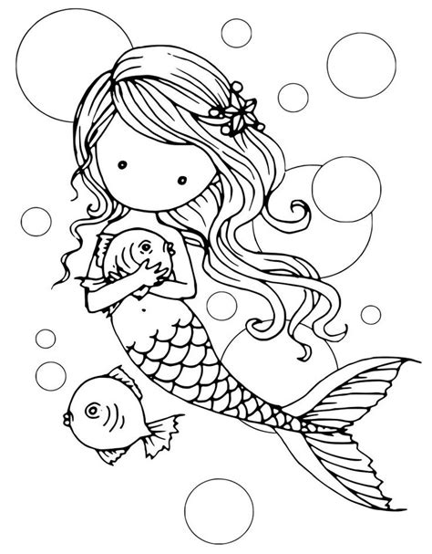 Little Mermaid Coloring Pages | Colorings' World | Mermaid coloring pages, Unicorn coloring ...